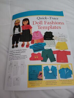 Doll fashion templates